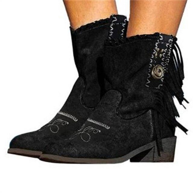 Women's Boots Tassel Shoes Booties