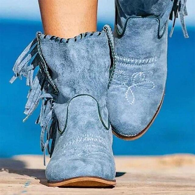 Women's Boots Tassel Shoes Booties
