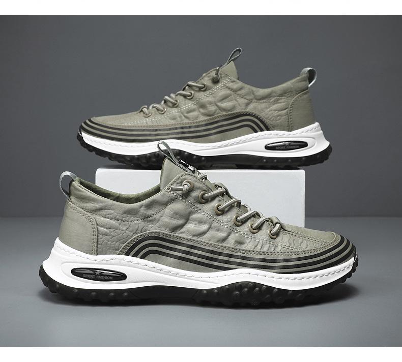 Trendy breathable ice silk sneakers