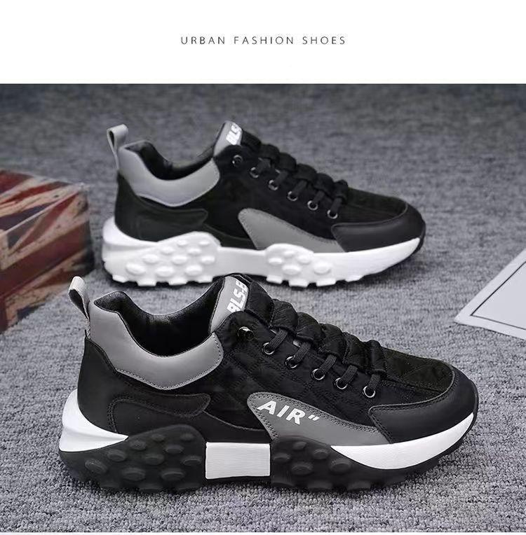 Height-increasing men's orthopedic casual shoes