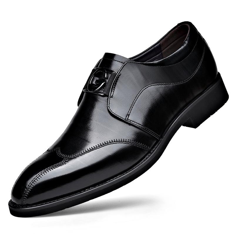Men's Casual Business Pointed Leather Shoes