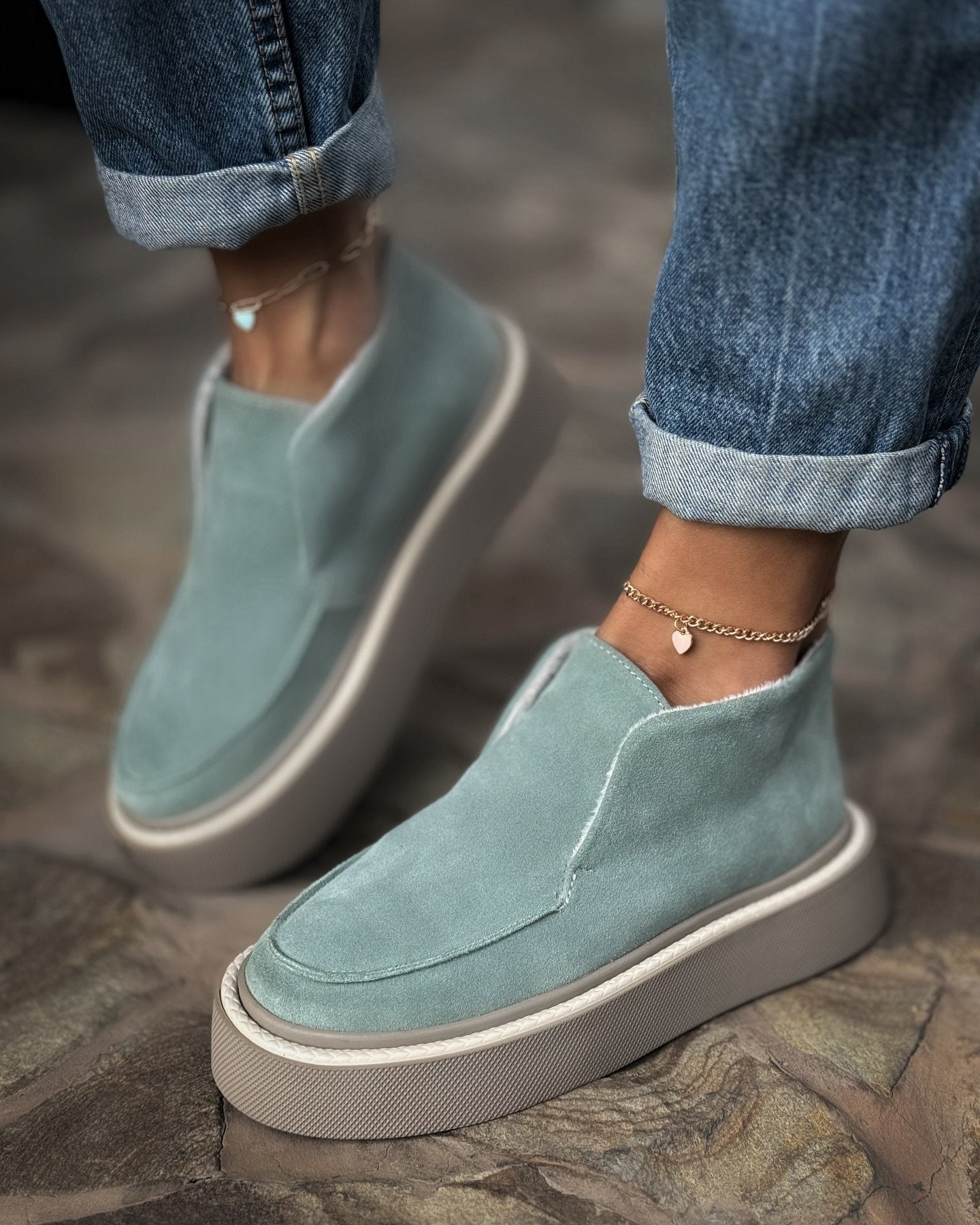 Women's Simple Thick-soled Shoes