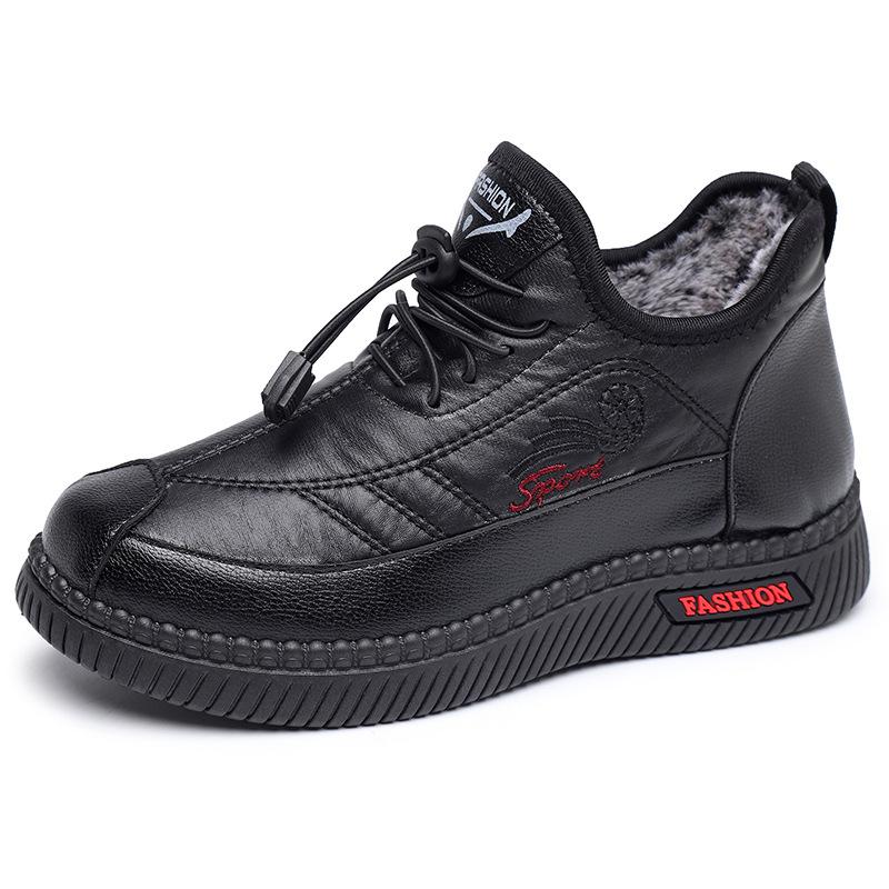 Lace-free waterproof and warm Australian wool shoes