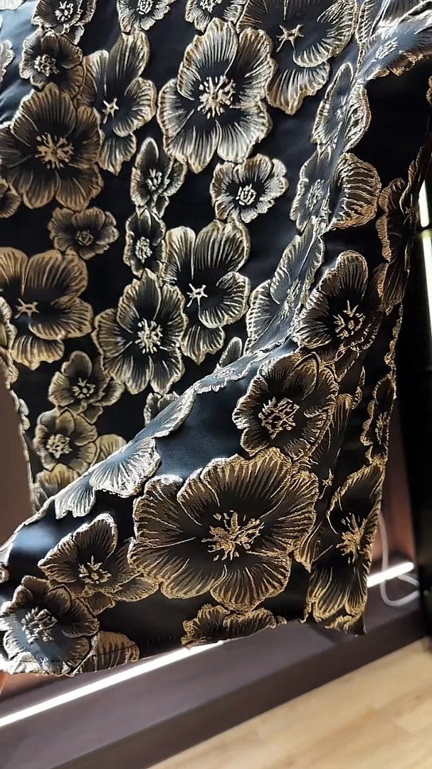 Trendy 3D Embroidered Carved Shirt Jacket