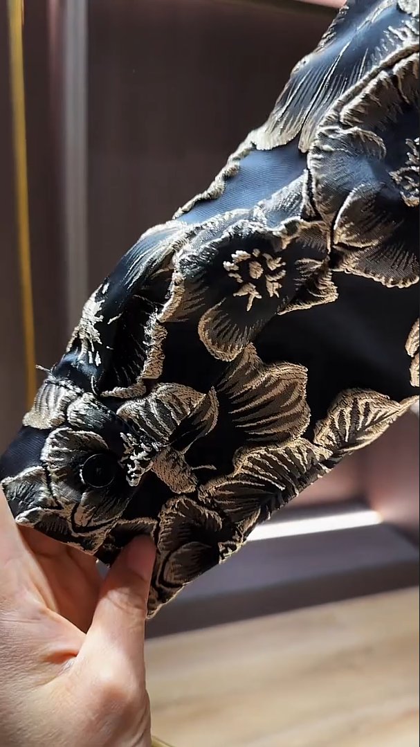 Trendy 3D Embroidered Carved Shirt Jacket