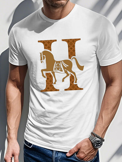 Men's Short Sleeve T-shirt Summer T-shirt Top