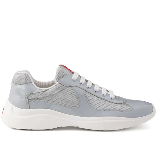 (⏰Last Day Promotion $20 OFF)Patent Leather And Technical Fabric Sneakers