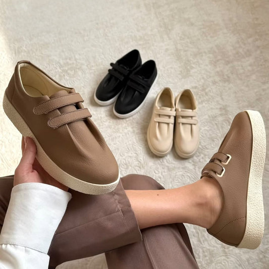 Women's Leather Soft-soled Orthopedic Shoes