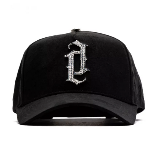 Black Hip Hop Bling Cap