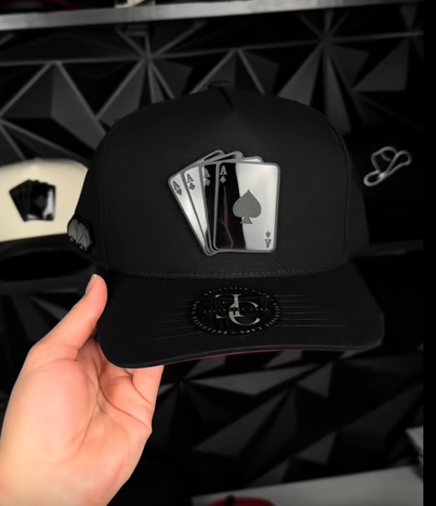JC Brand Poker Cap