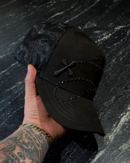 Shiny Long Chain Cap