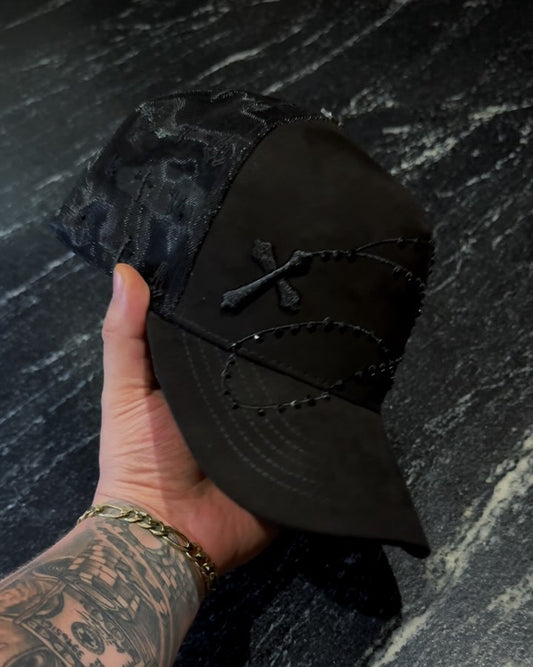 Shiny Long Chain Cap