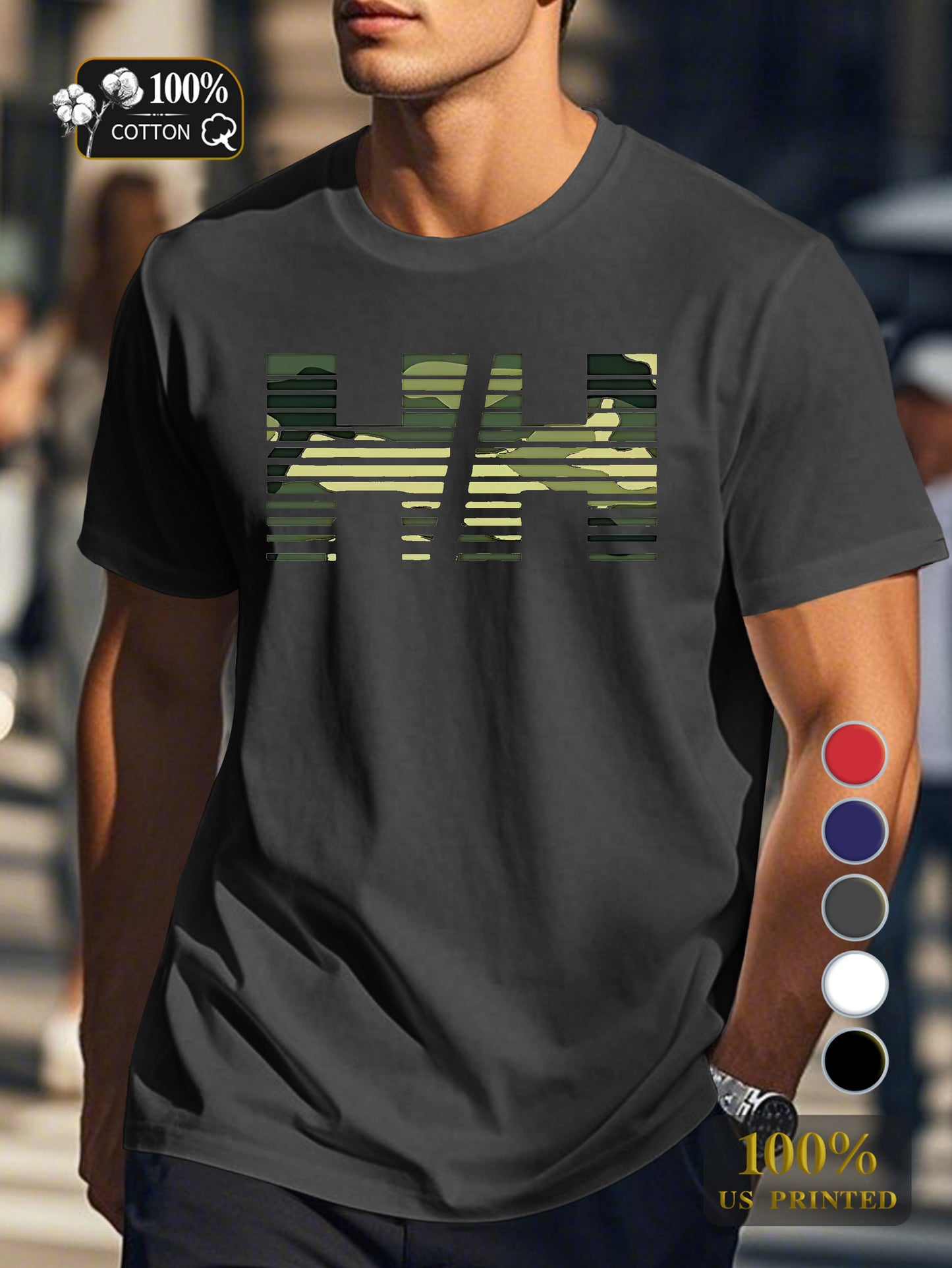 Men's pure cotton Tshirt Comfort Fit