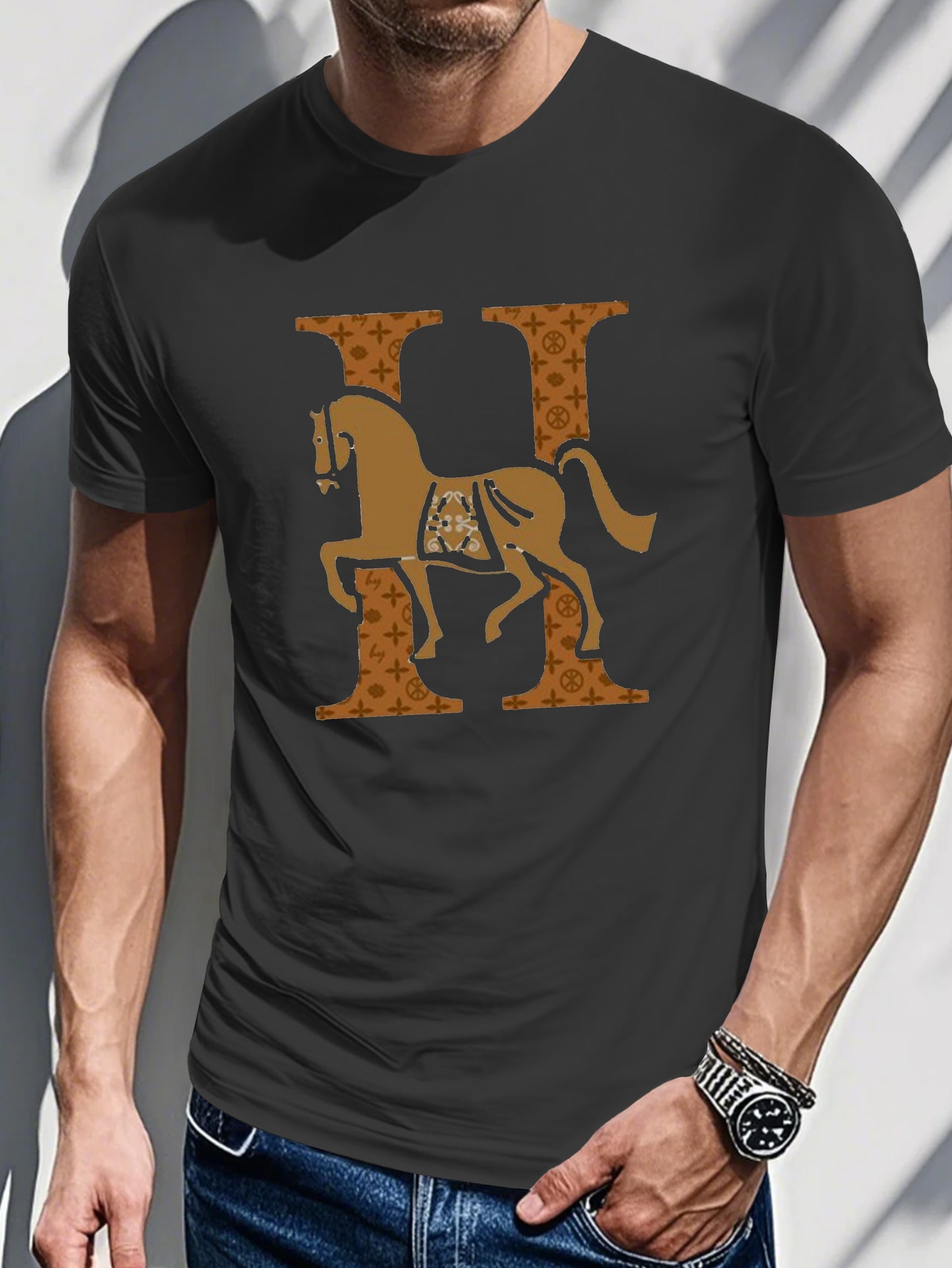 Men's Short Sleeve T-shirt Summer T-shirt Top