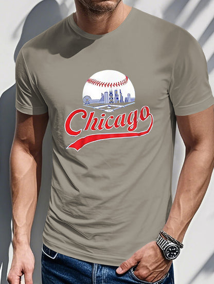 Men's Short Sleeve T-shirt Summer T-shirt Top