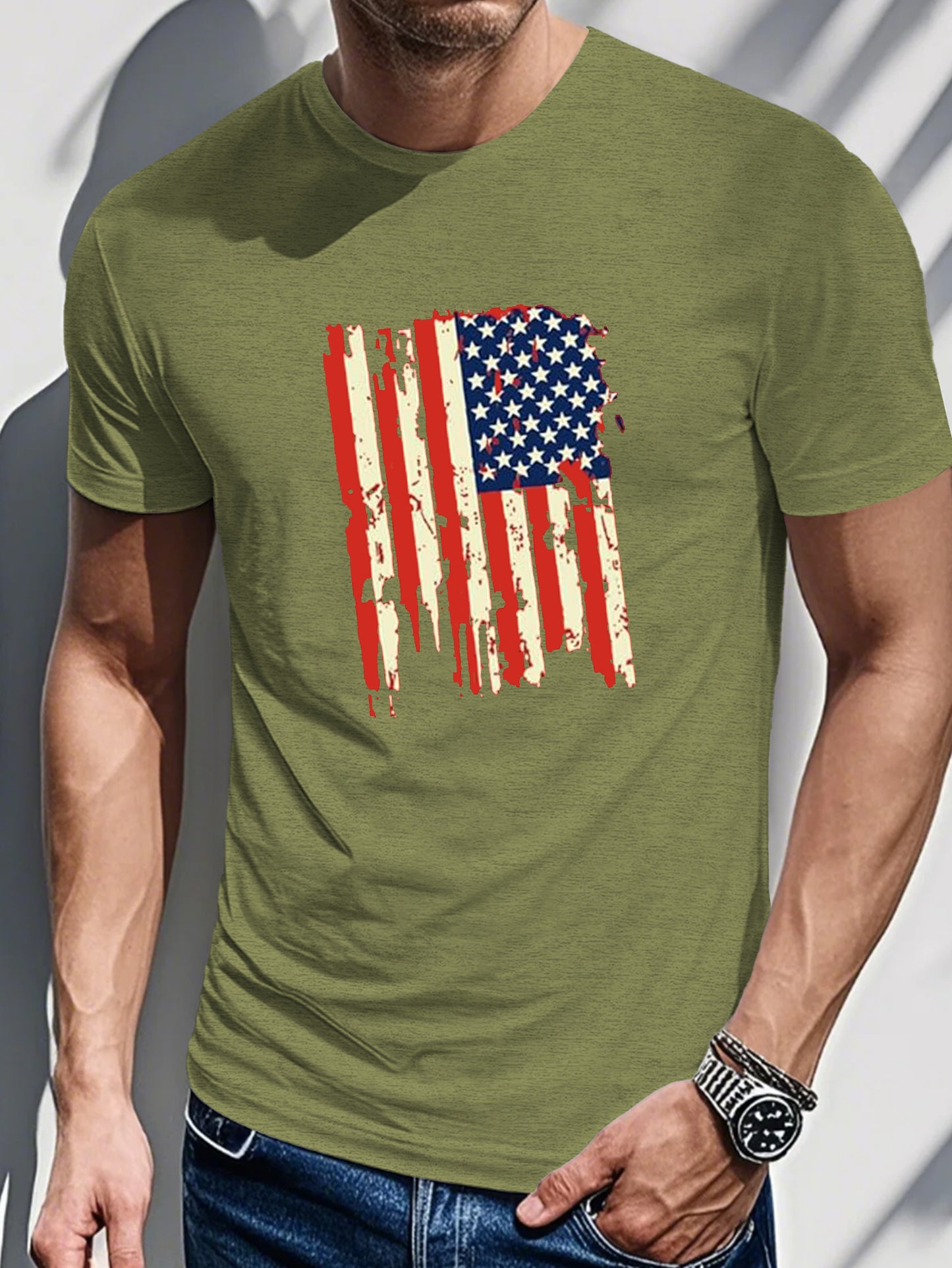 Men's Short Sleeve T-shirt Summer T-shirt Top