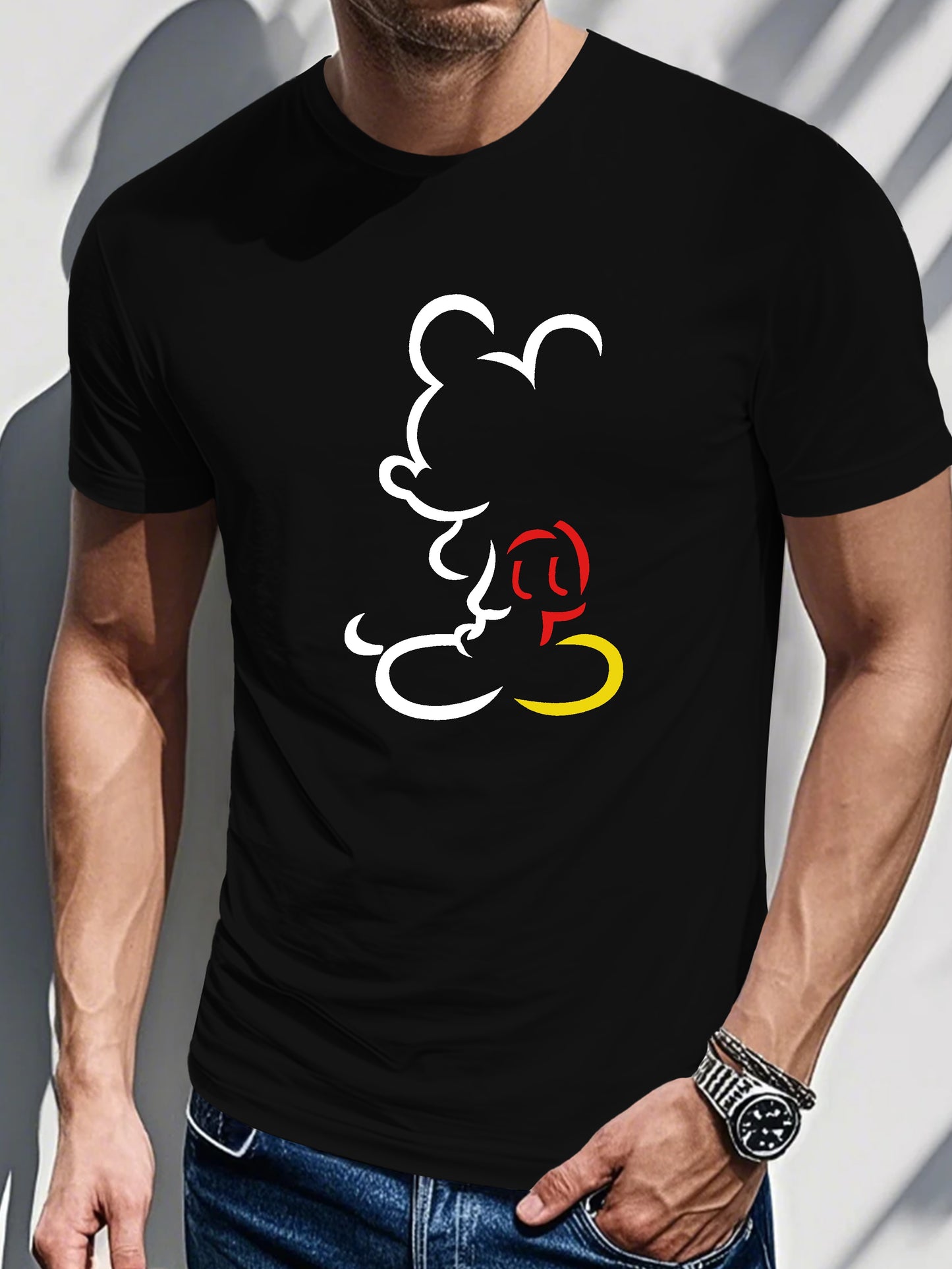 Tn 0722 5 Men's Short Sleeve T-shirt Summer T-shirt Top