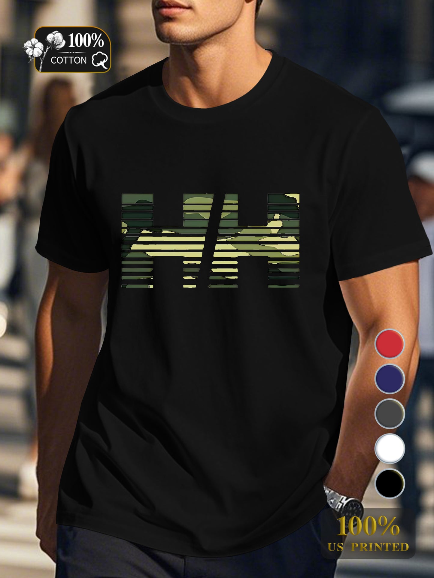 Men's pure cotton Tshirt Comfort Fit