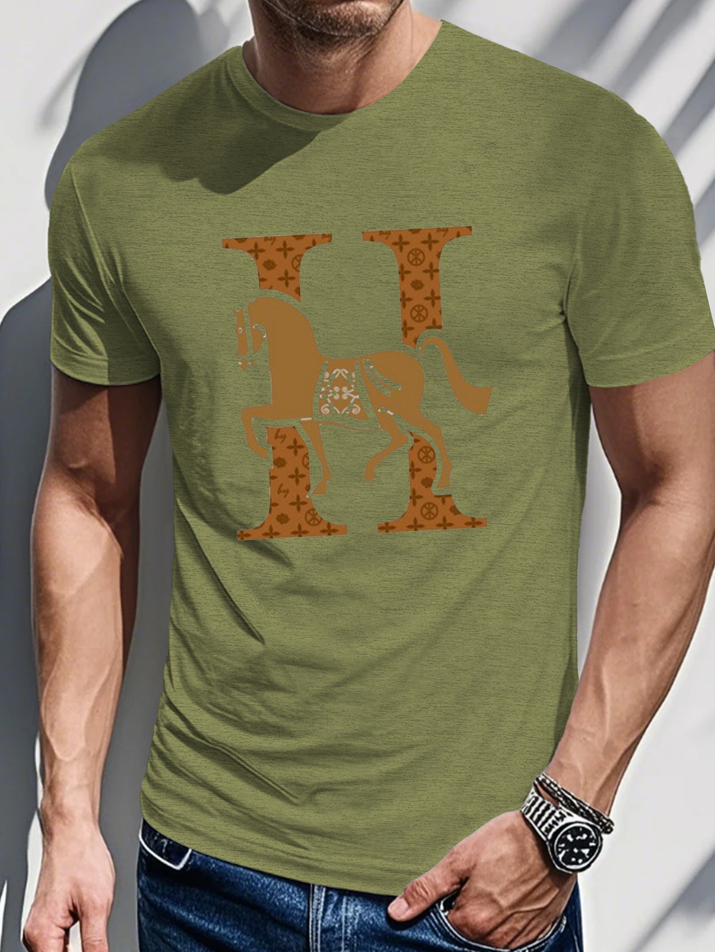 Men's Short Sleeve T-shirt Summer T-shirt Top