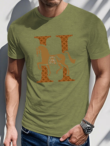 Men's Short Sleeve T-shirt Summer T-shirt Top