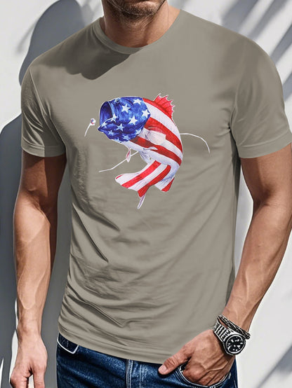 Men's Short Sleeve T-shirt Summer T-shirt Top