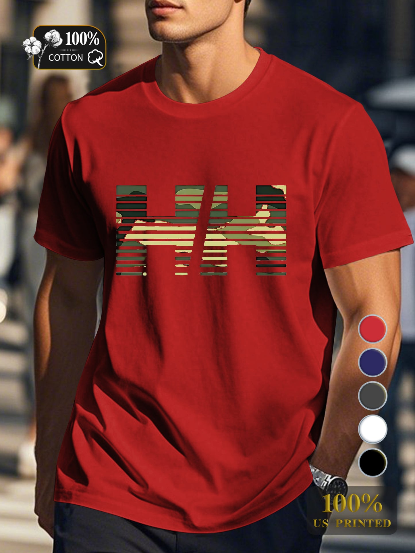 Men's pure cotton Tshirt Comfort Fit