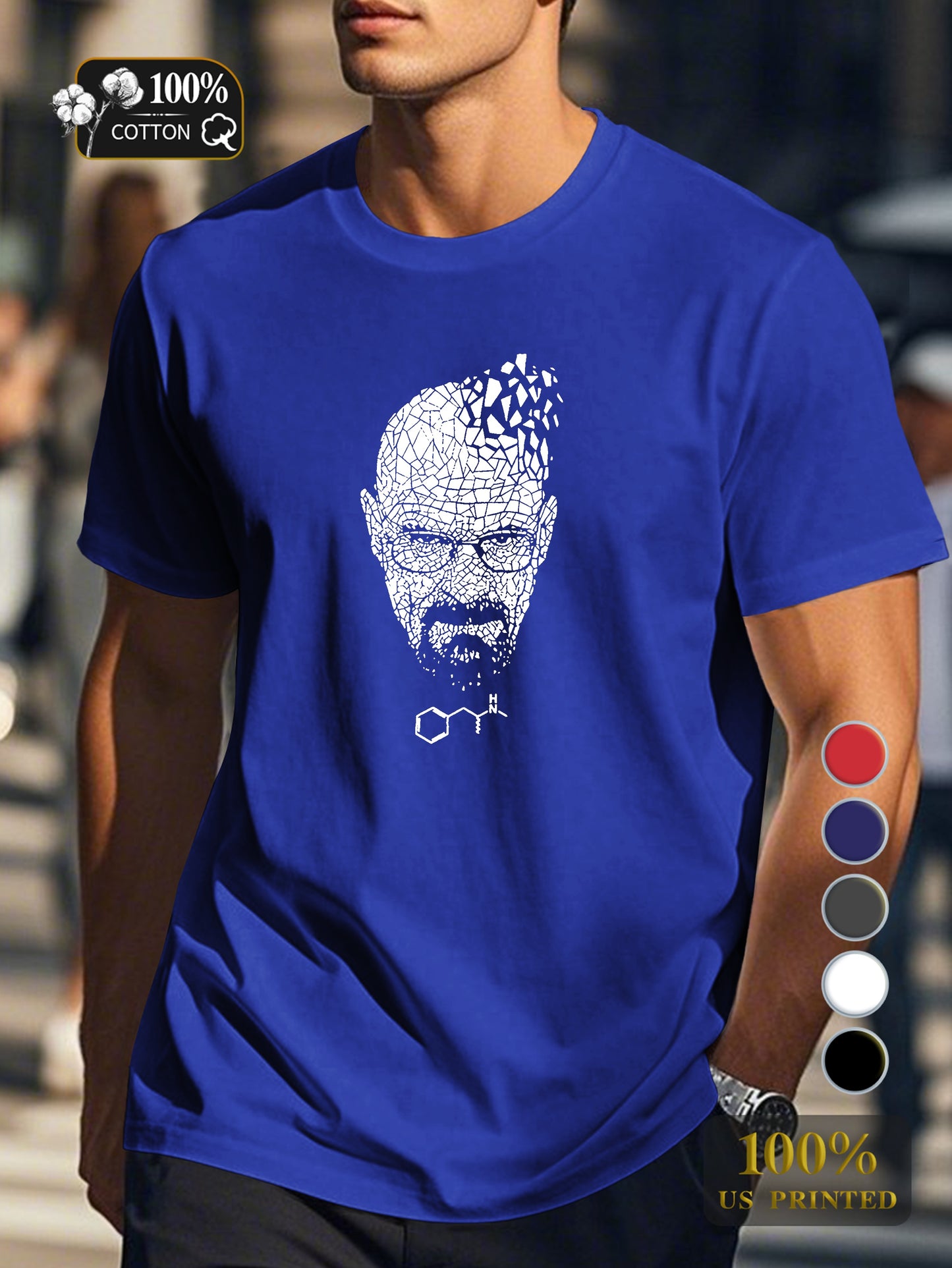 Men's pure cotton Tshirt Comfort Fit