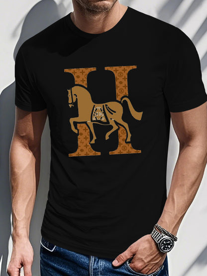 Men's Short Sleeve T-shirt Summer T-shirt Top
