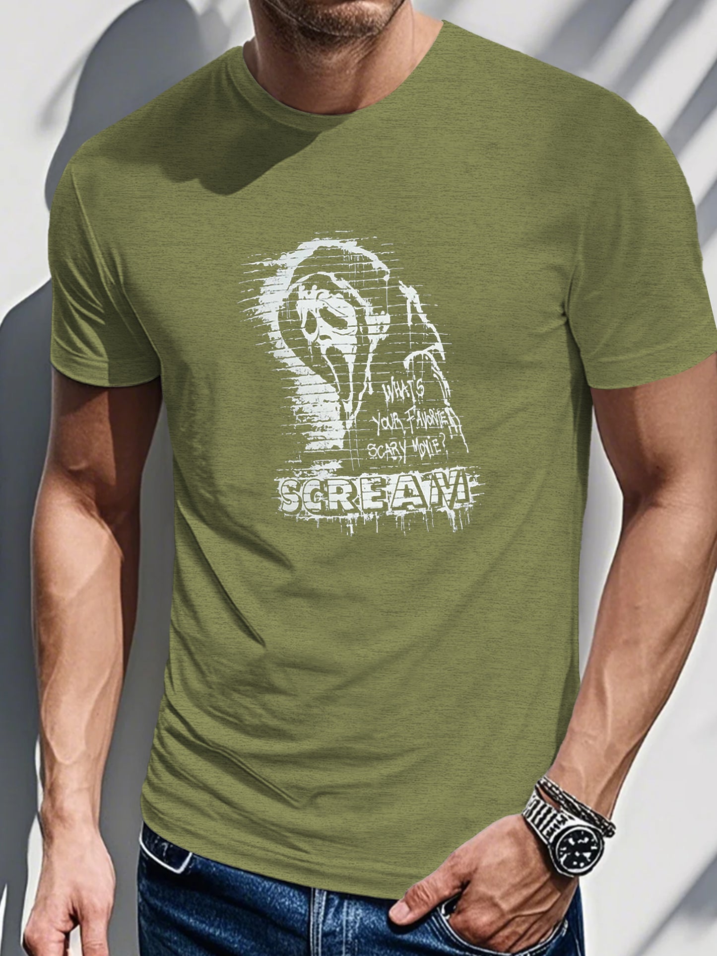 Men's Short Sleeve T-shirt Summer T-shirt Top