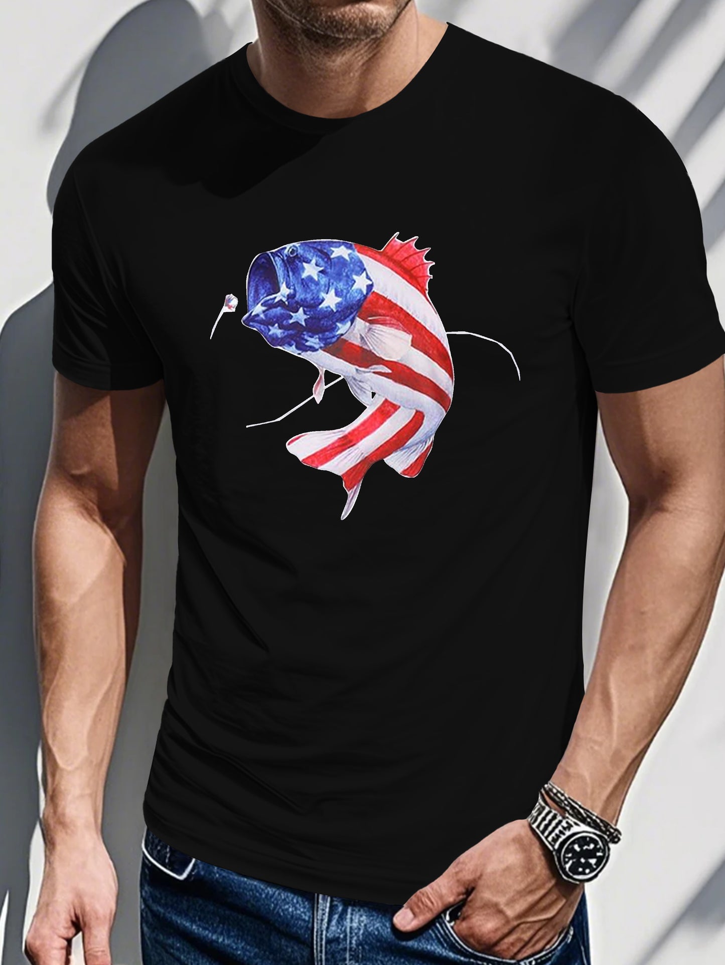 Men's Short Sleeve T-shirt Summer T-shirt Top