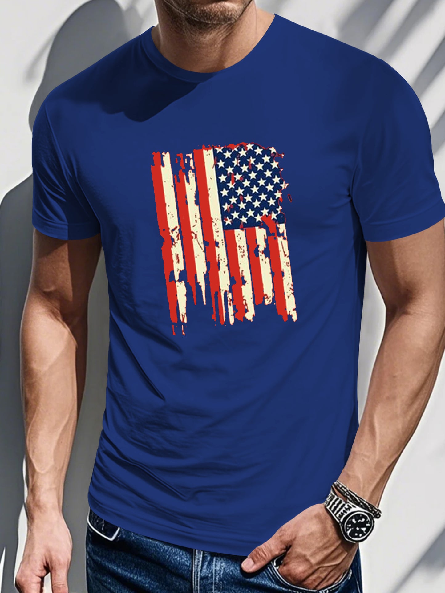Men's Short Sleeve T-shirt Summer T-shirt Top