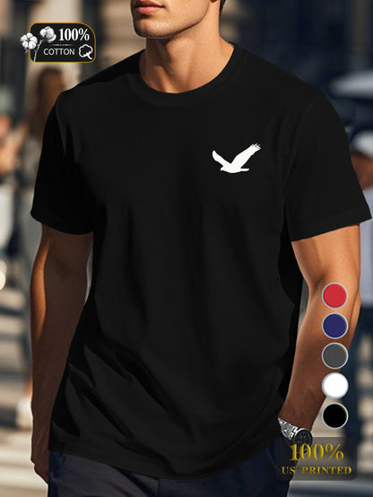 Men's pure cotton T-shirt Comfort Fit