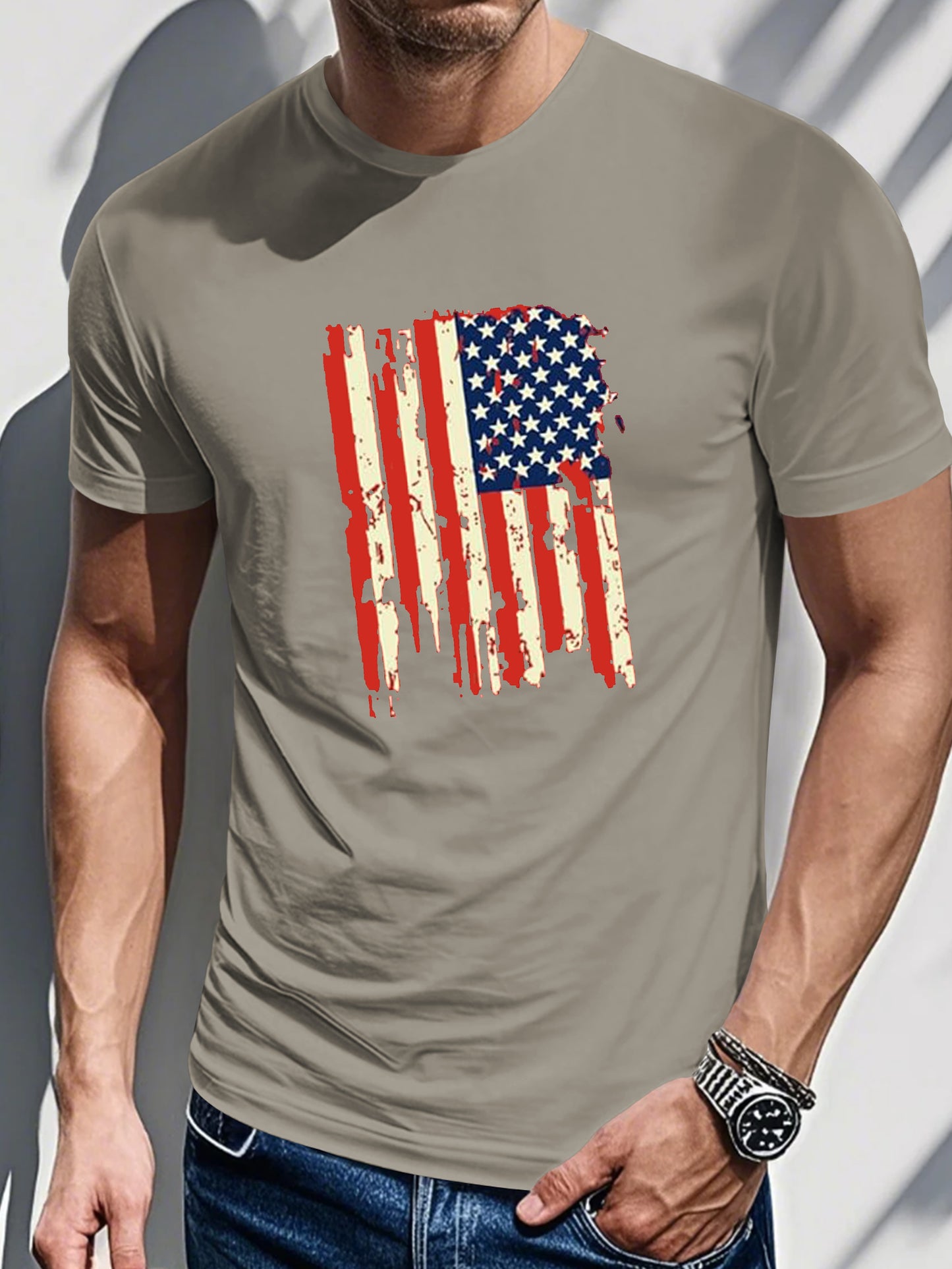 Men's Short Sleeve T-shirt Summer T-shirt Top