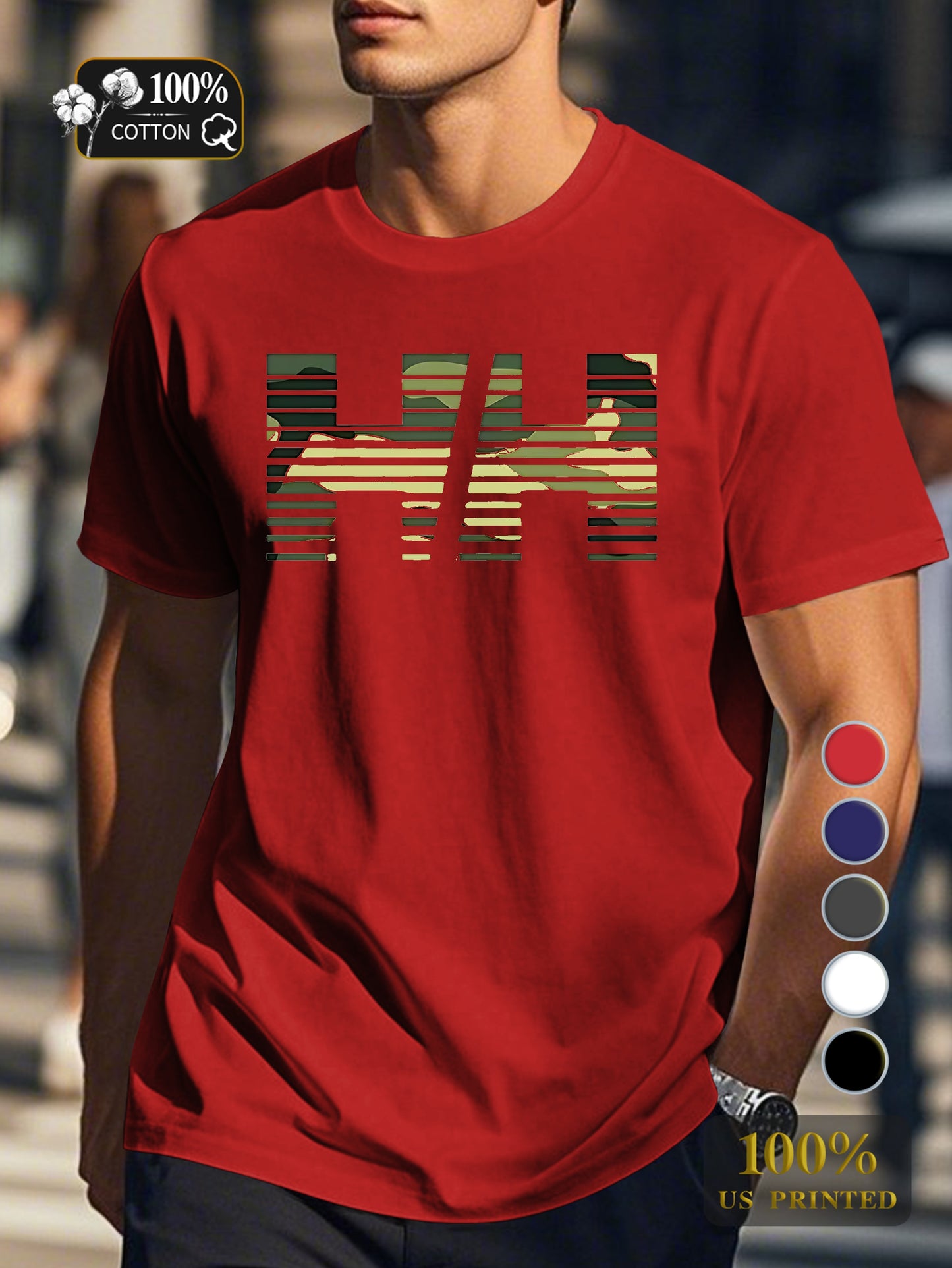 Men's pure cotton Tshirt Comfort Fit