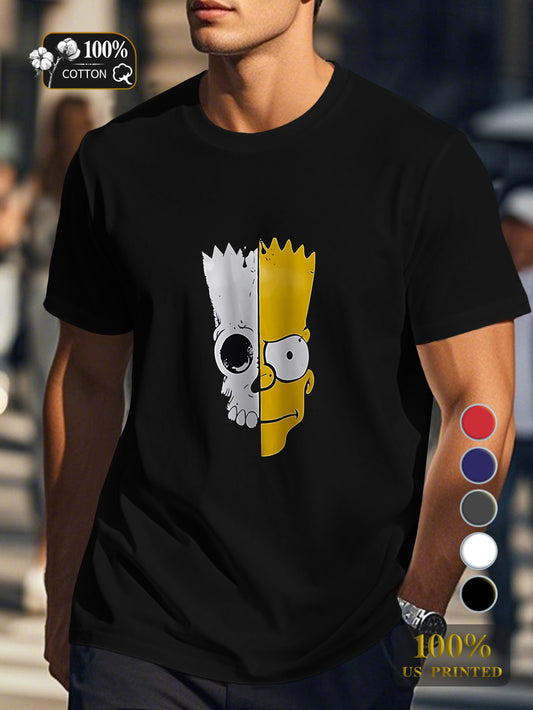 Men's pure cotton Tshirt Comfort Fit