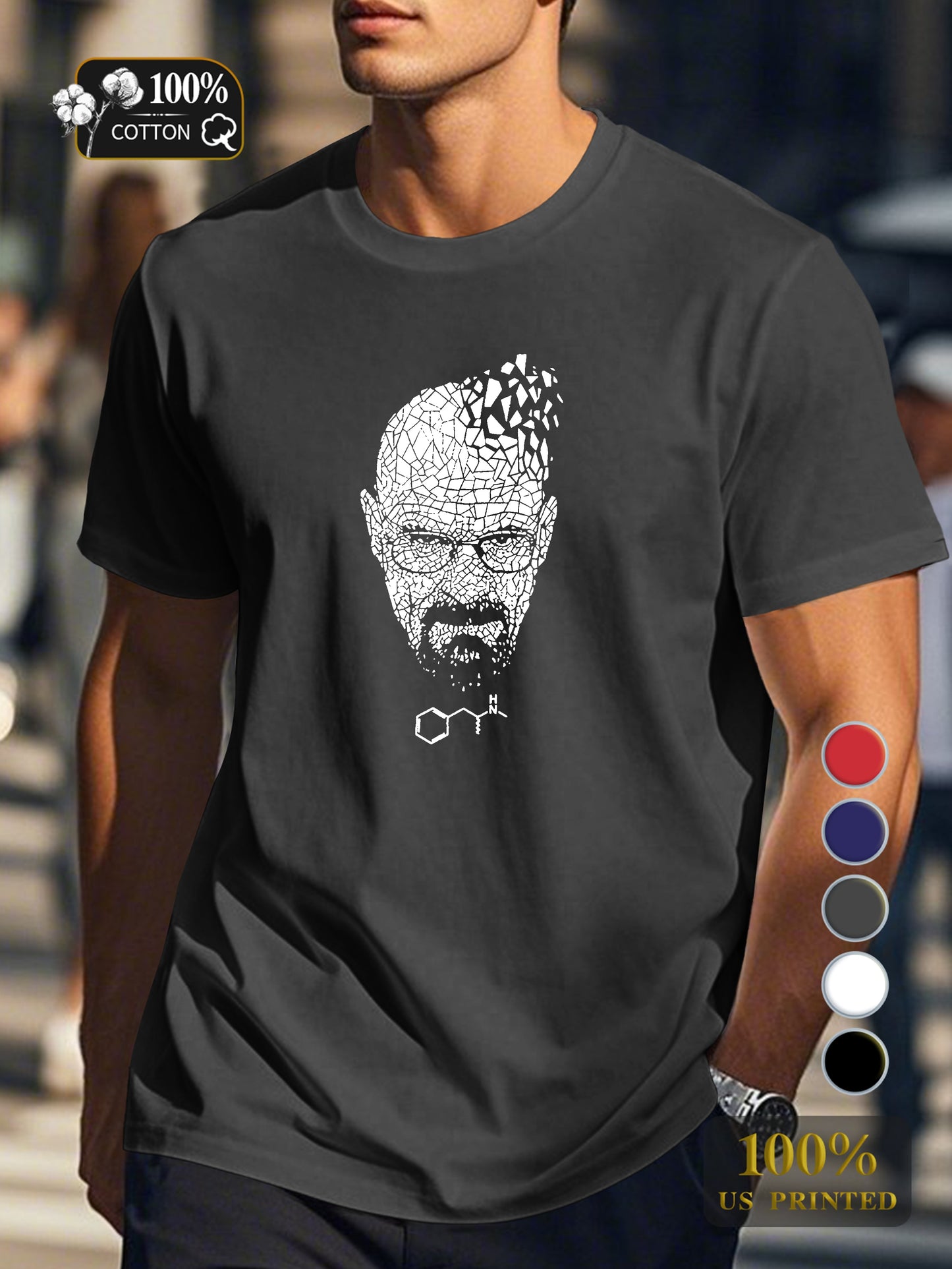 Men's pure cotton Tshirt Comfort Fit