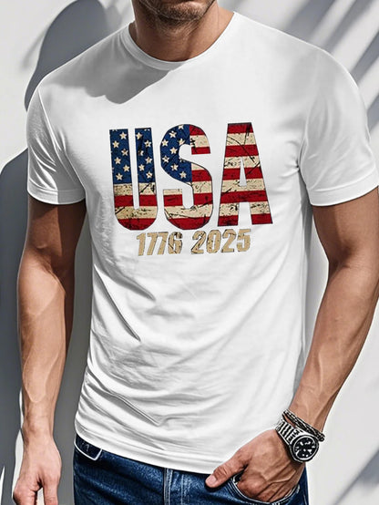 Men's Short Sleeve T-shirt Summer T-shirt Top
