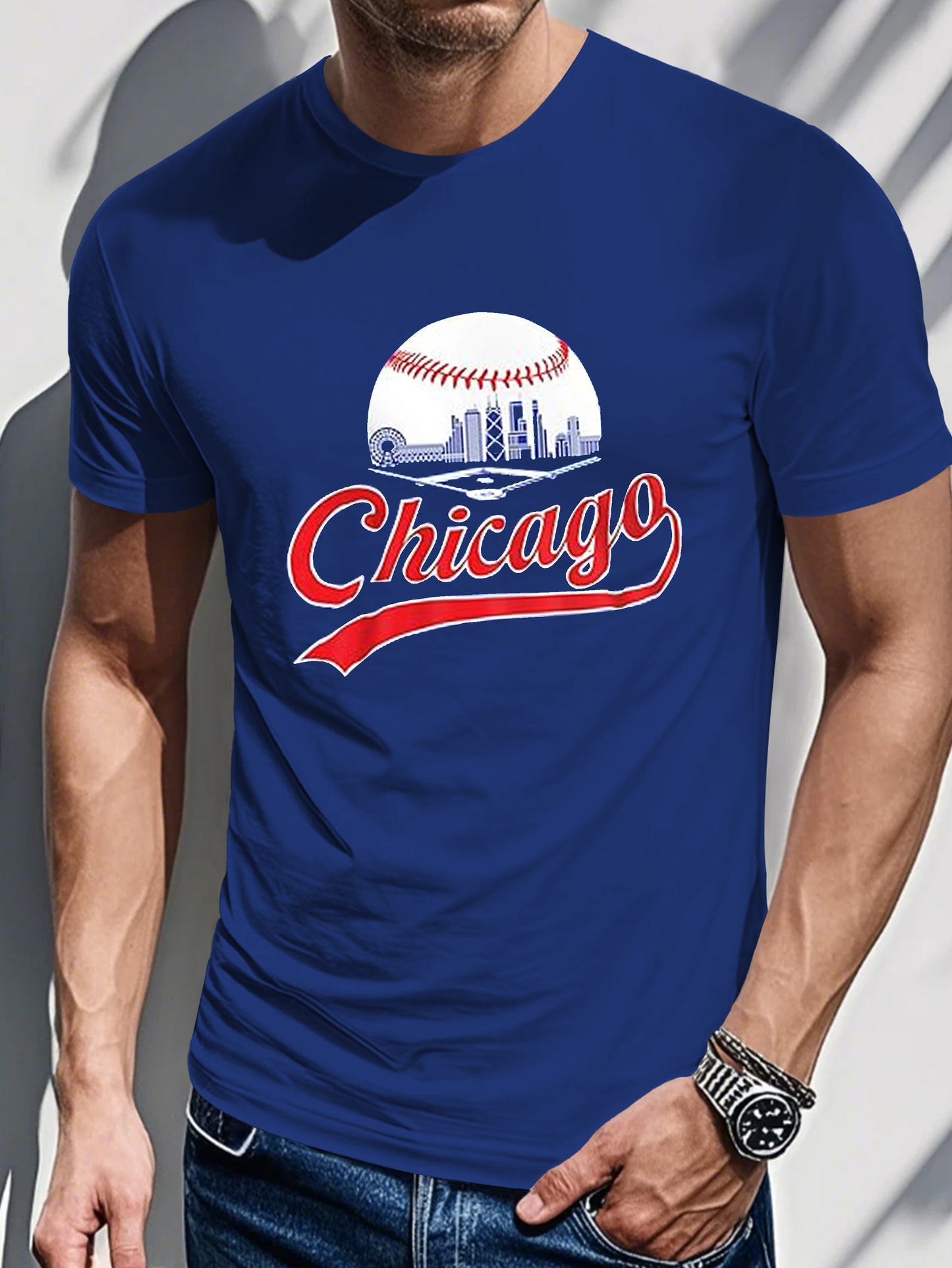 Men's Short Sleeve T-shirt Summer T-shirt Top