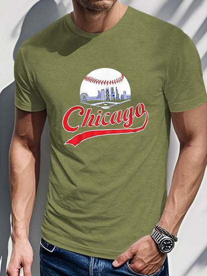 Men's Short Sleeve T-shirt Summer T-shirt Top