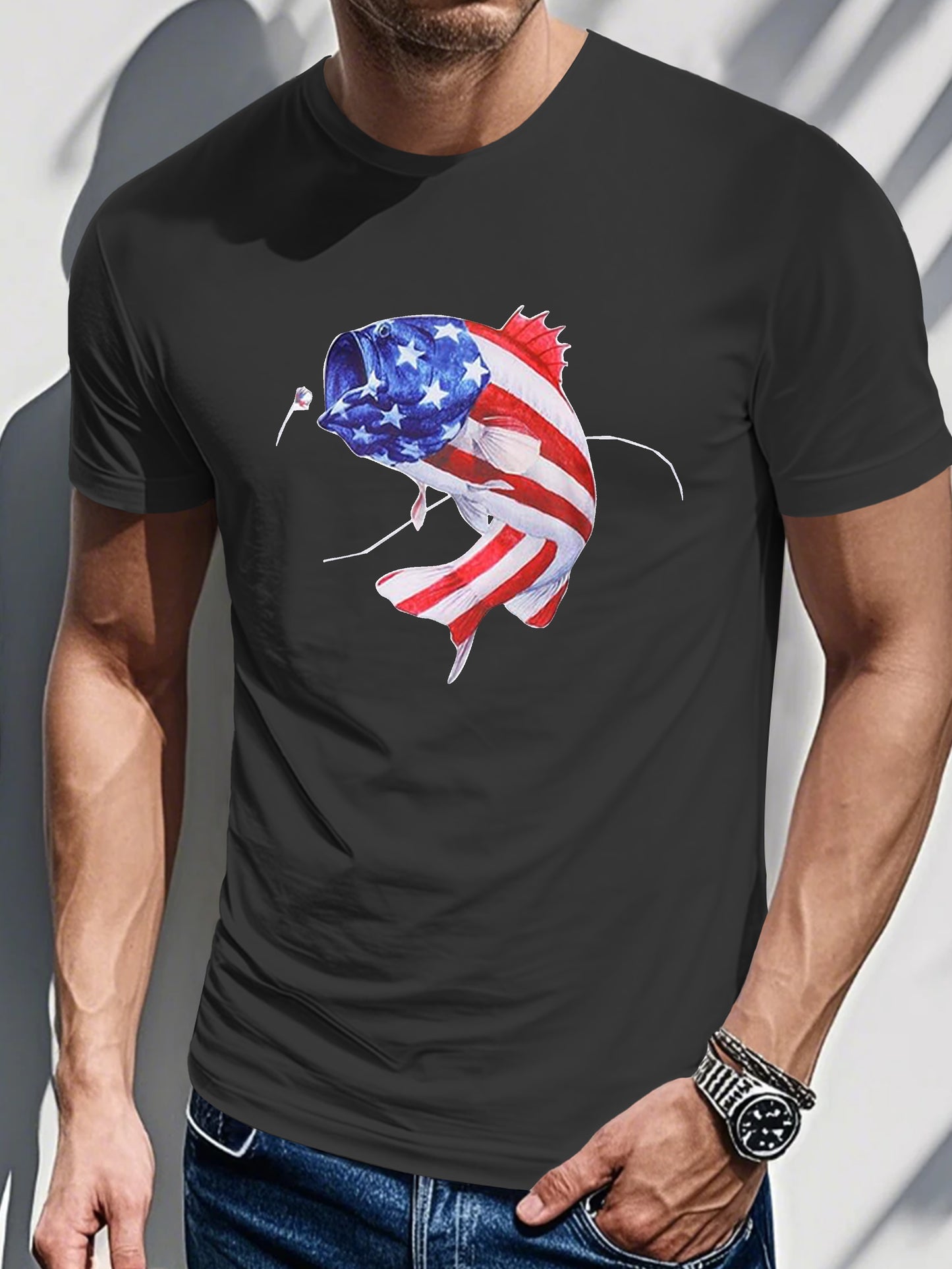 Men's Short Sleeve T-shirt Summer T-shirt Top