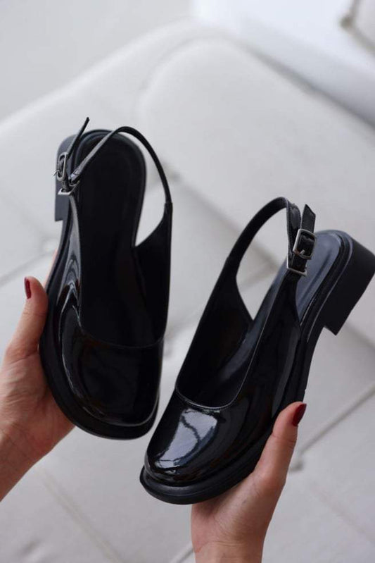 Low Heel Comfortable Leather Shoes