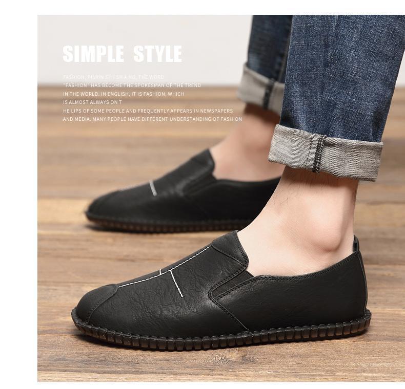 Men's Breathable Lightweight Slip On Casual Loafer Shoes
