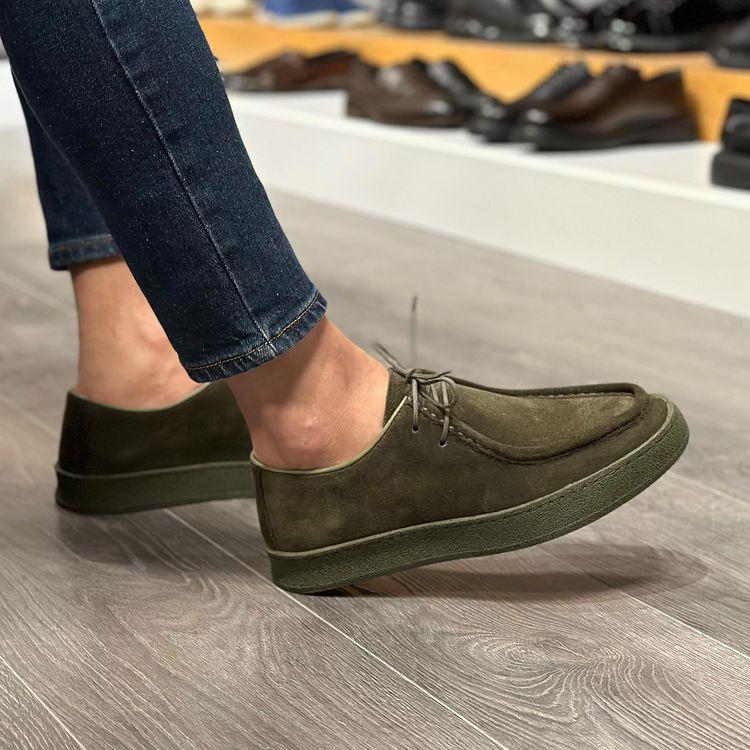 Handmade Suede Leather Casual Shoes