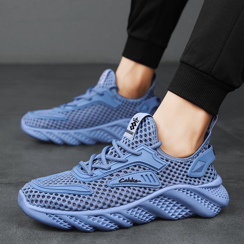 Mens Slip On Sneakers Comfy Mesh Sports Shoes