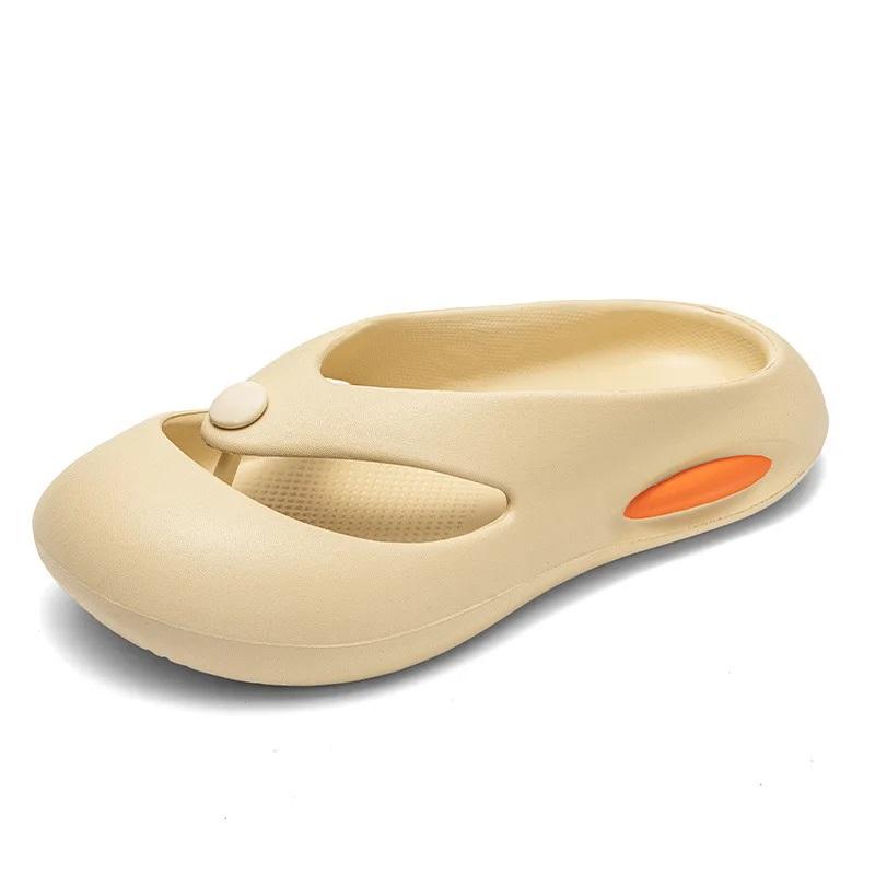 Men's EVA Slippers Thick Bottom Soft Anti-collision Non-slip Beach Shoes