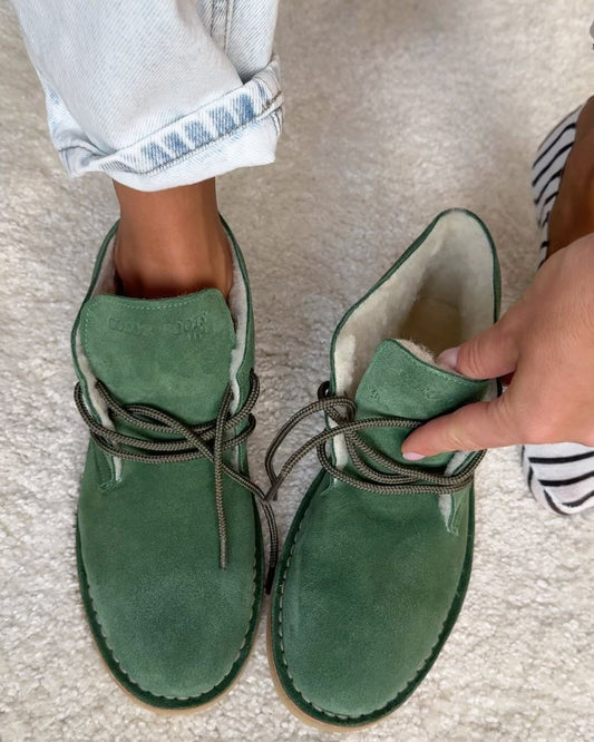 Women's Velvet Suede Boots