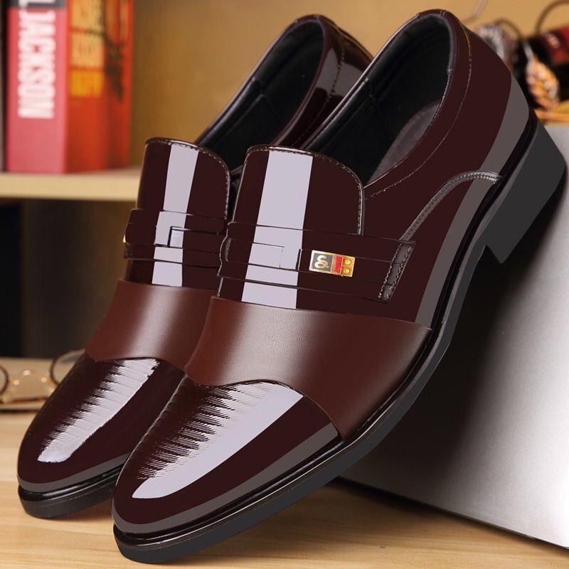 Business Slip-on Leather Shoes