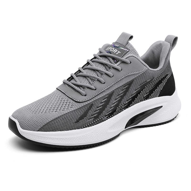 Men‘s summer fly-knit lightweight casual breathable sneakers